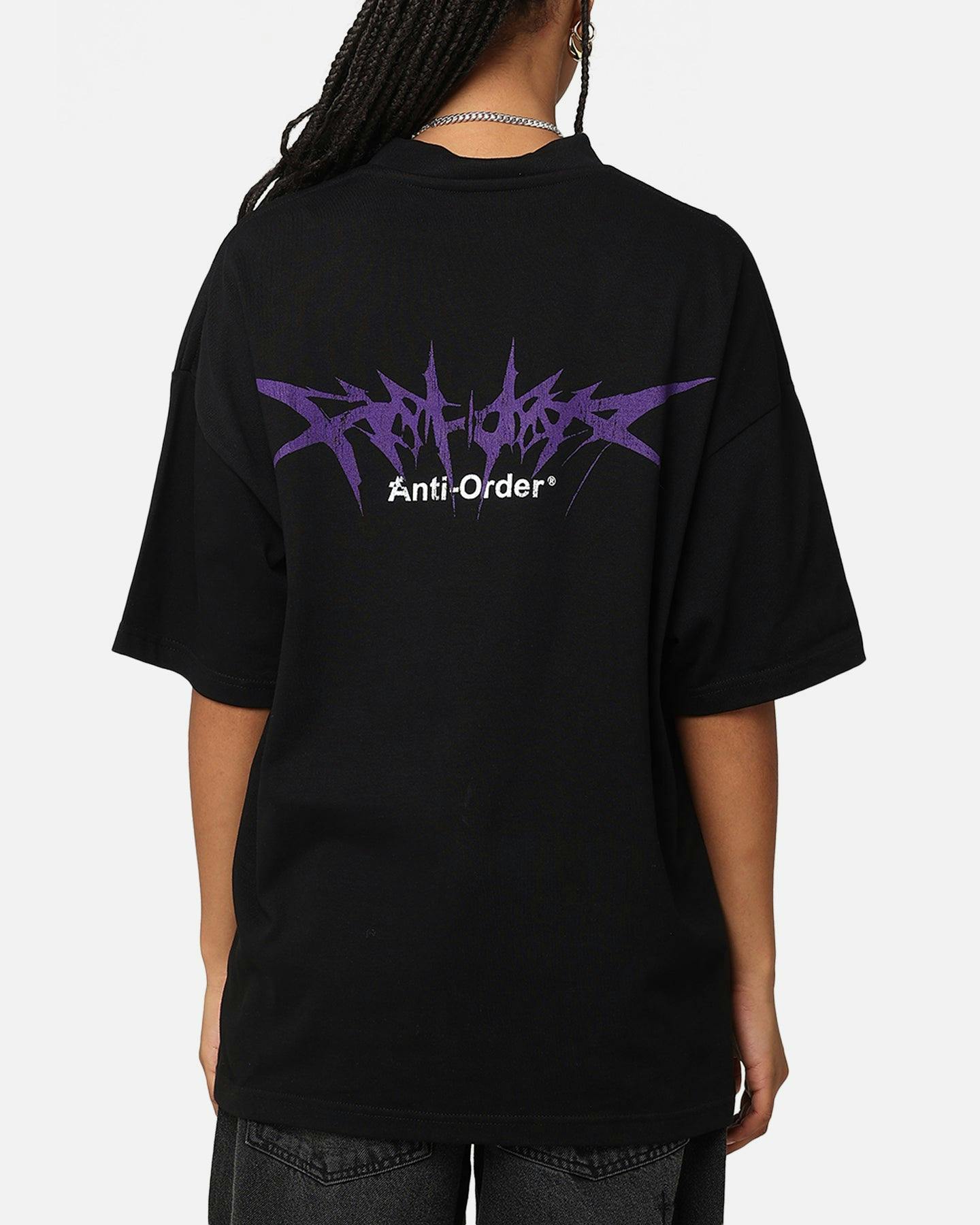 The Anti Order Metal Mock Neck T-Shirt Black