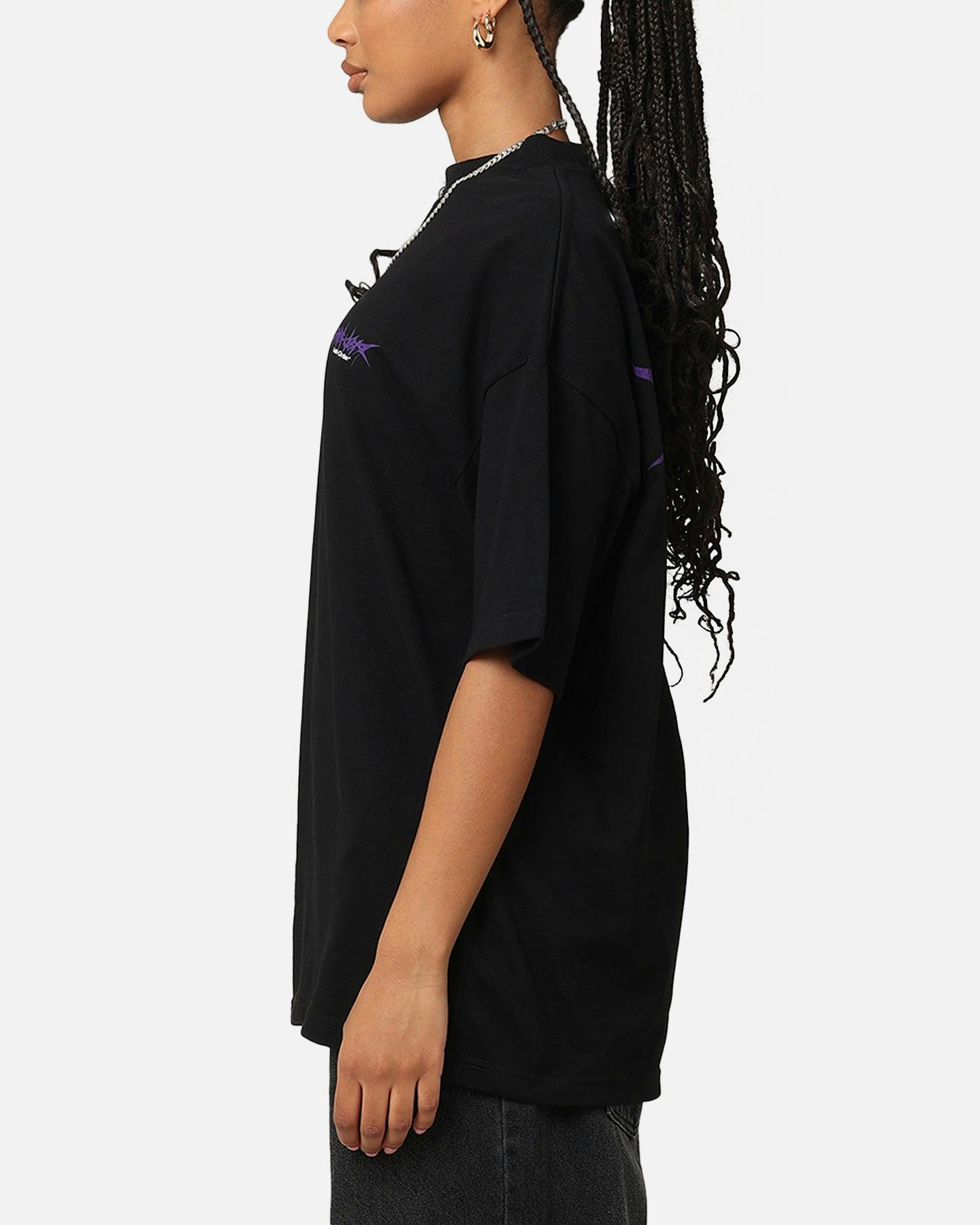 The Anti Order Metal Mock Neck T-Shirt Black