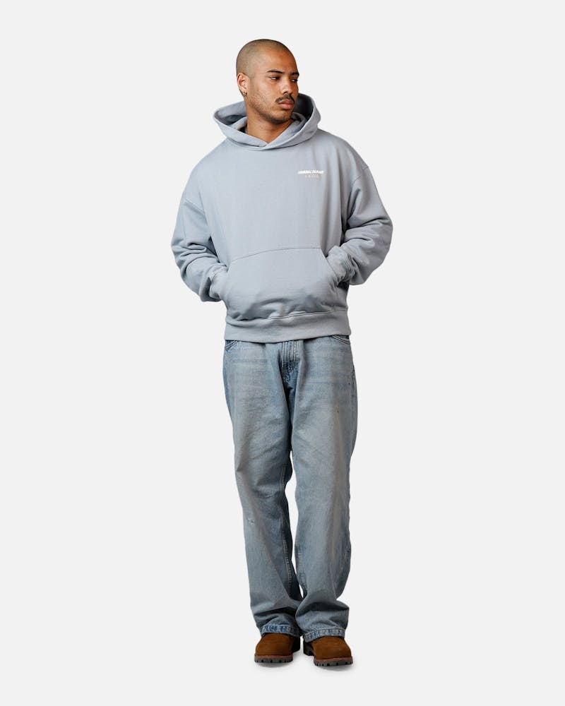 Criminal Damage Mythology Hoodie Light Blue