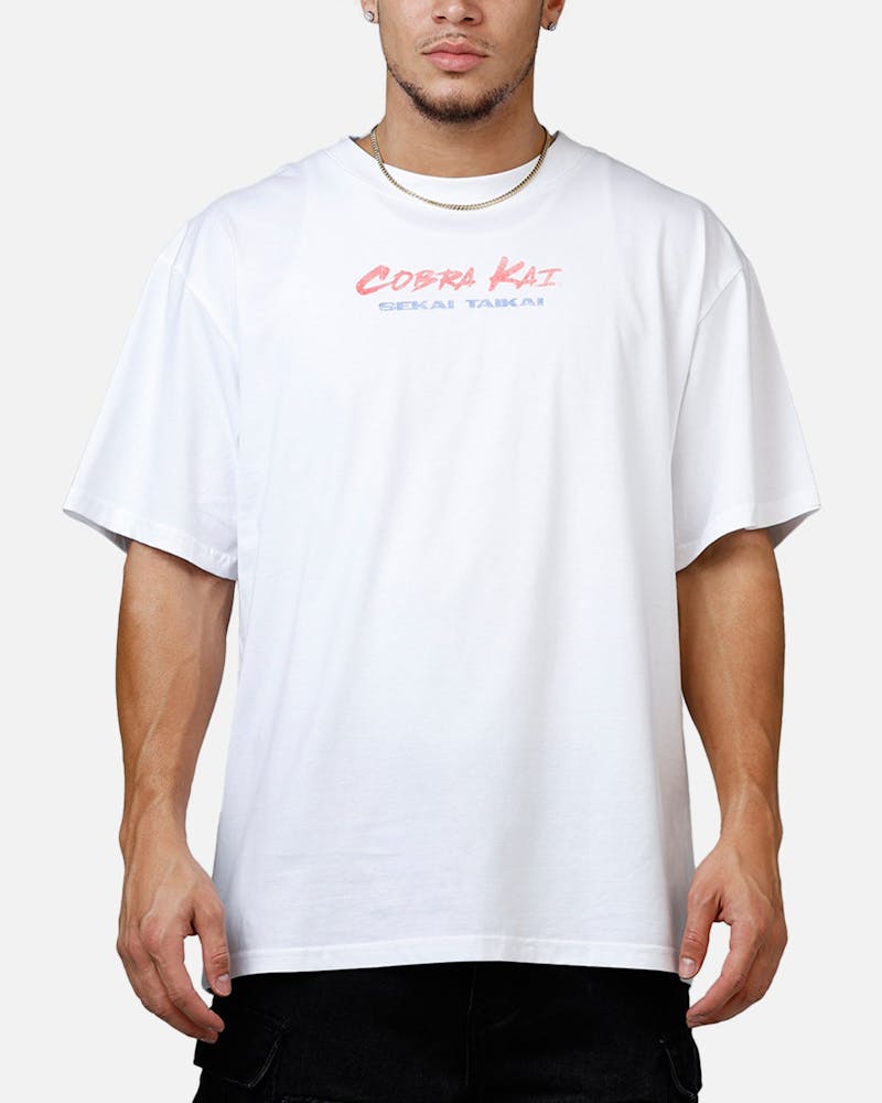 Philcos X Cobra Kai Sekai Taikai T-Shirt White
