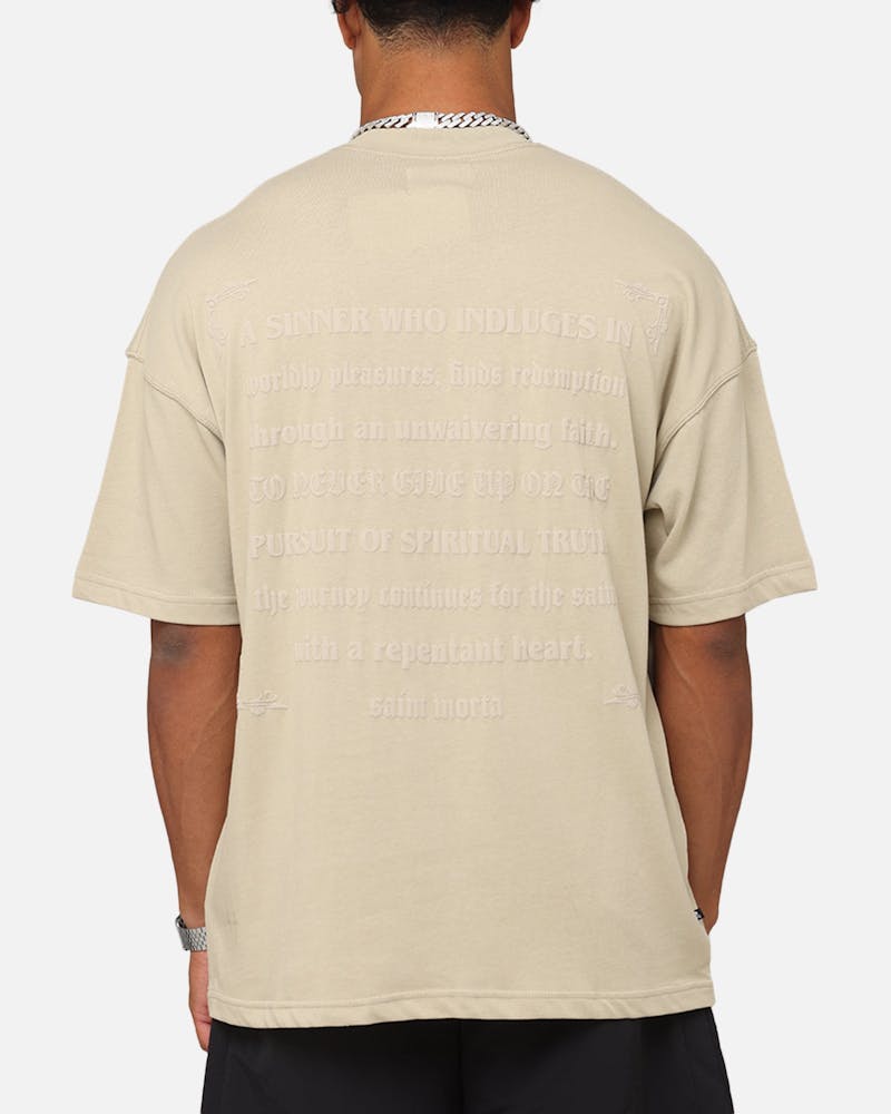 Saint Morta Repentent Heart T-Shirt Stone