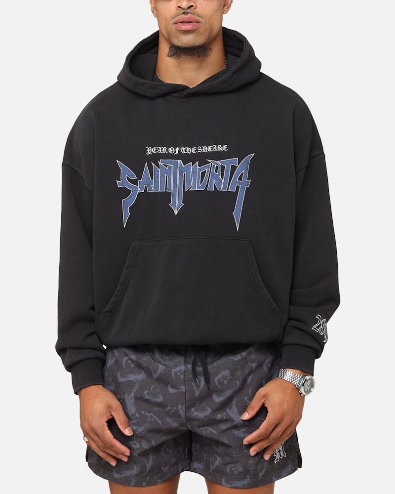 Saint Morta Year Of The Snake Hoodie Vintage Black