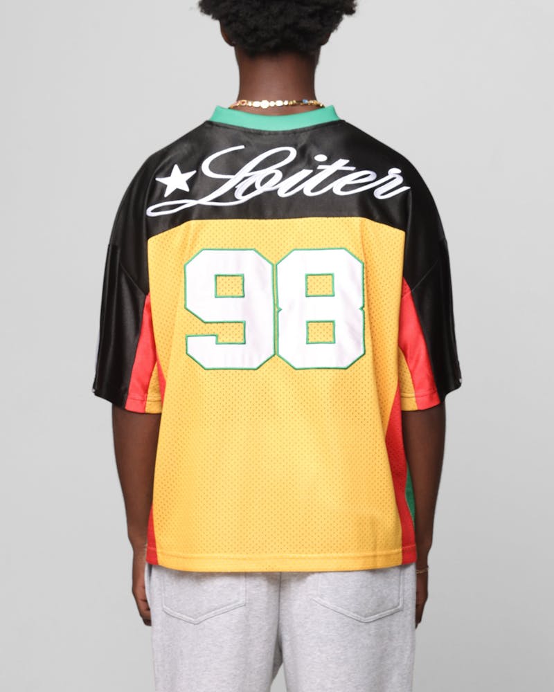 Loiter End Zone Jersey Yellow/Green/Red