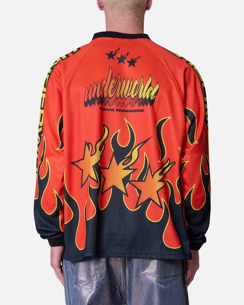 MNML Underworld Moto Long Sleeve T-Shirt Multi