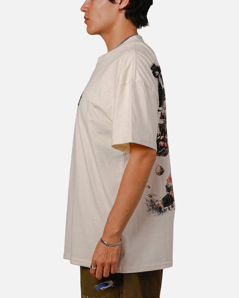 Goat Crew X DC Superman Darkseid Vintage T-Shirt Off White