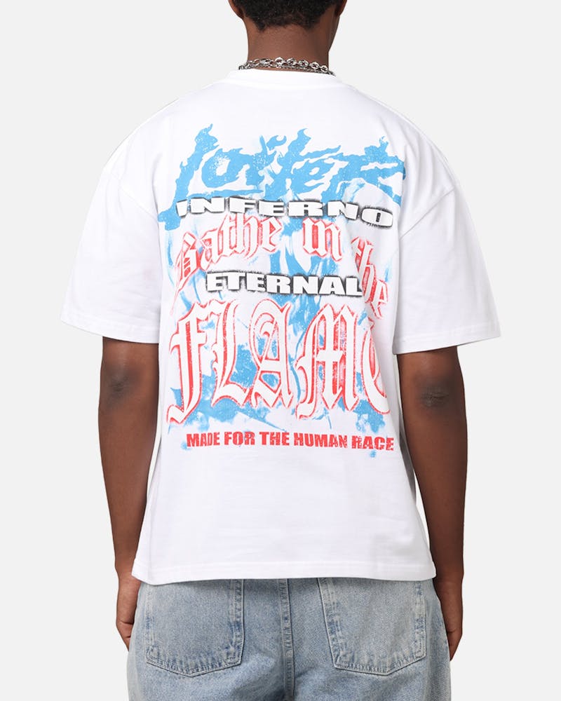 Loiter Inferno Drop T-Shirt White