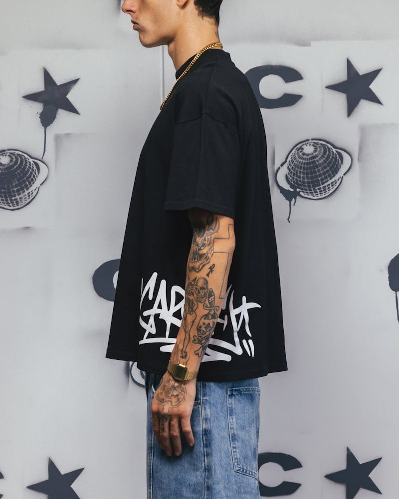 Carre Tagline T-Shirt Black