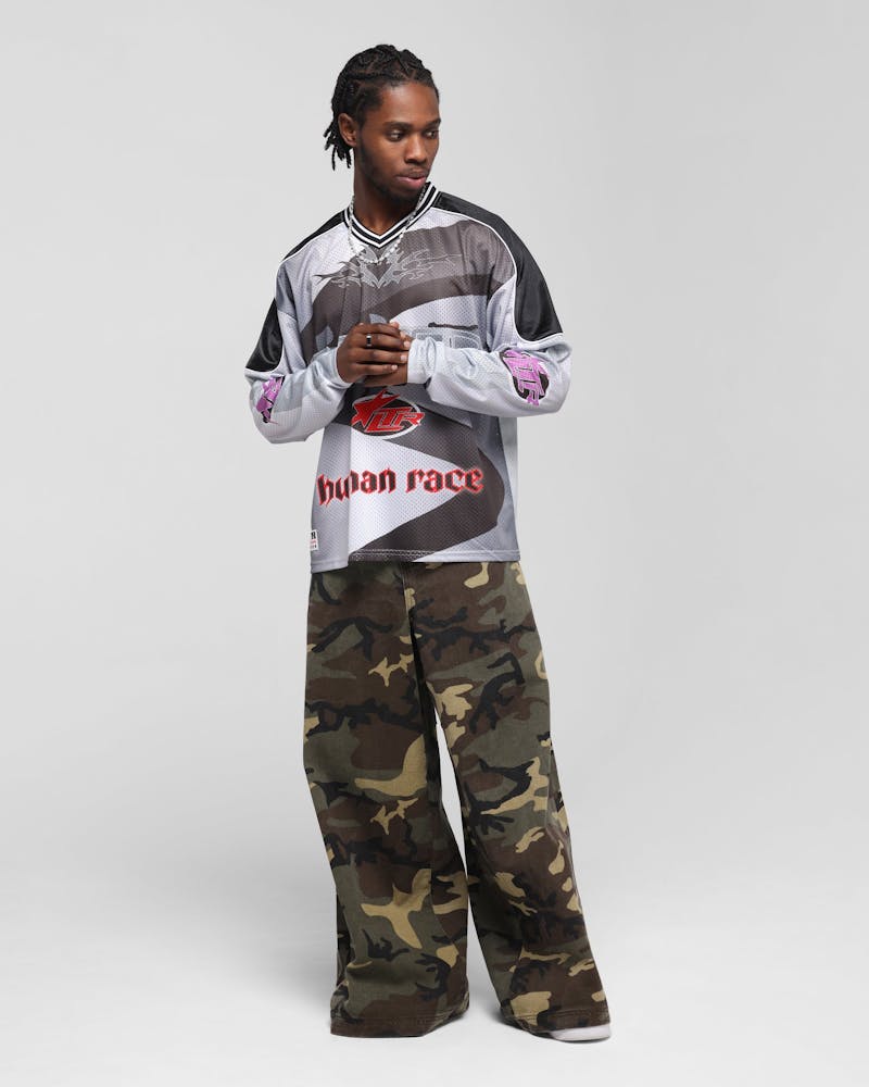 Loiter Cyber Hockey Jersey Grey/Black