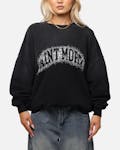 Saint Morta Spray Logo Crewneck Black