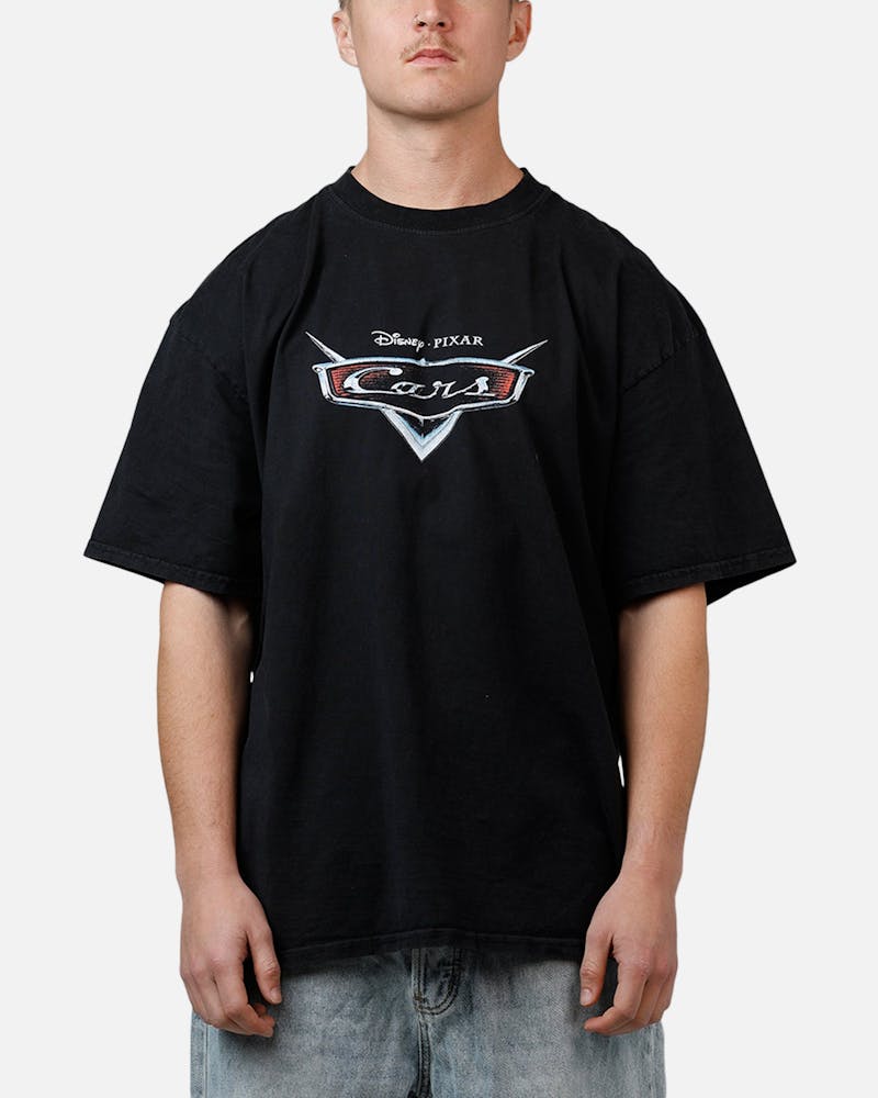 Goat Crew Disney And Pixar Cars Boost Vintage T-Shirt Black Acidwash