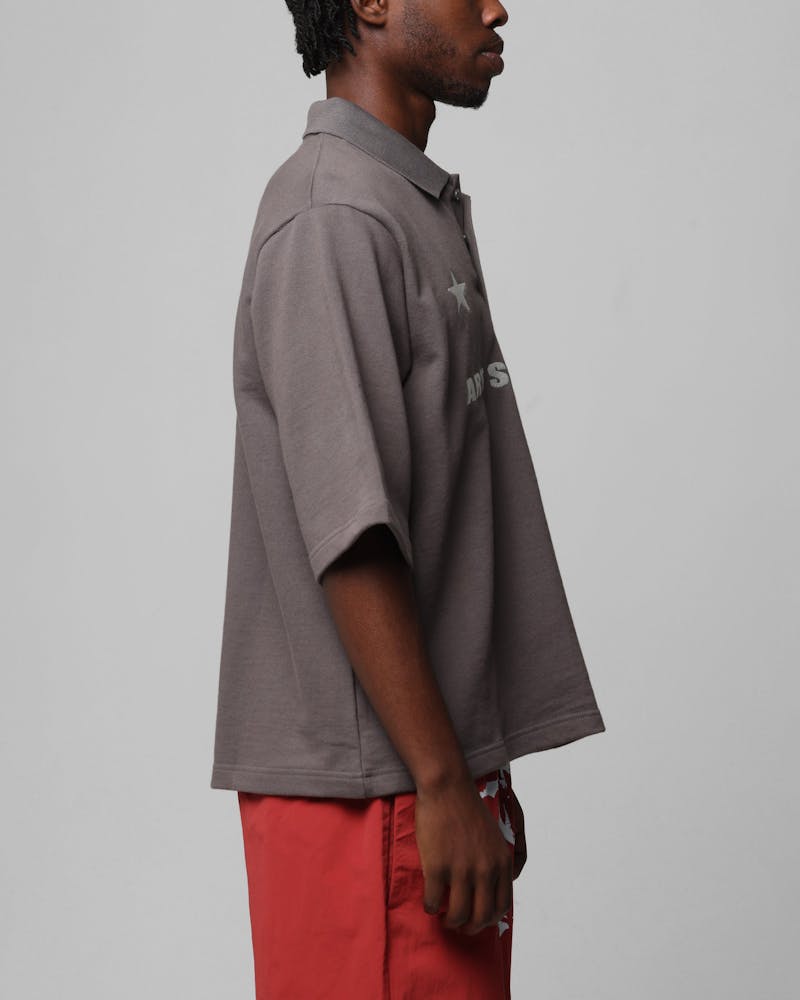 Loiter Ibiza Polo Shirt Charcoal