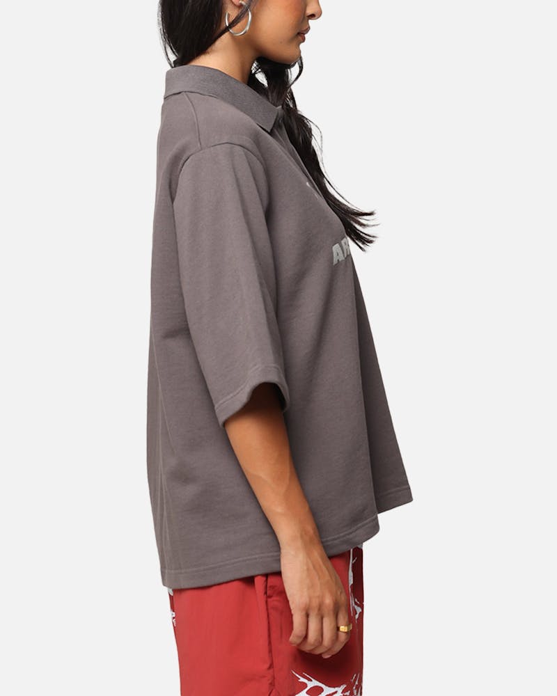 Loiter Ibiza Polo Shirt Charcoal