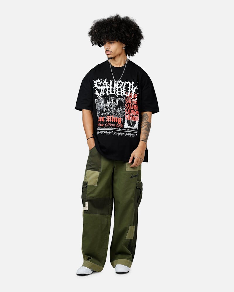 American Thrift X The Lord Of The Rings Sauron Heavyweight T-Shirt Black