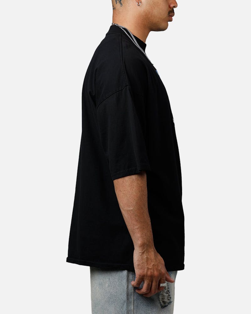 Carre Die Mock T-Shirt Black