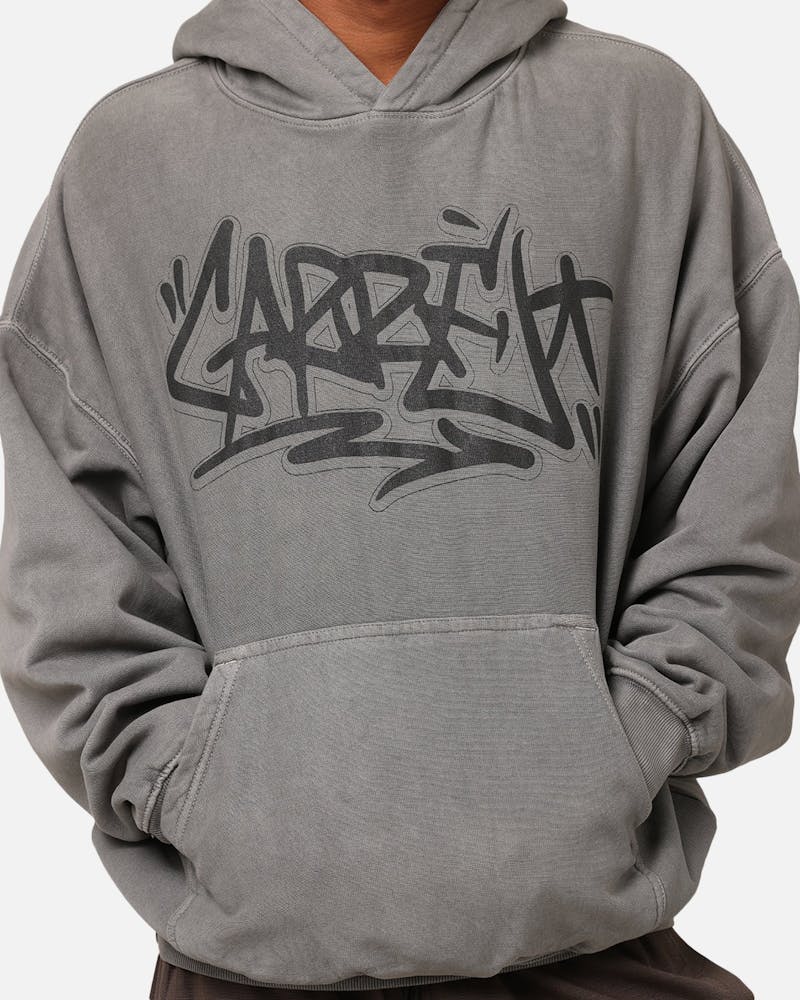 Carre Tagged Hoodie Washed Charcoal