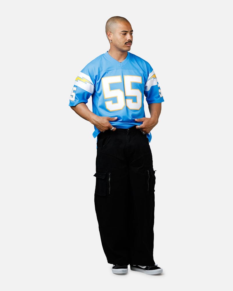 Mitchell & Ness Los Angeles Chargers Junior Seau #55 Legacy Jersey Powder Blue