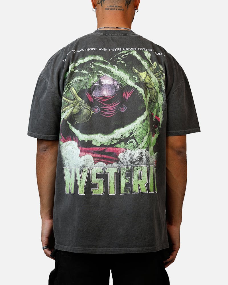 Goat Crew Marvel Sinister Six Mysterio Heavyweight T-Shirt Black Wash