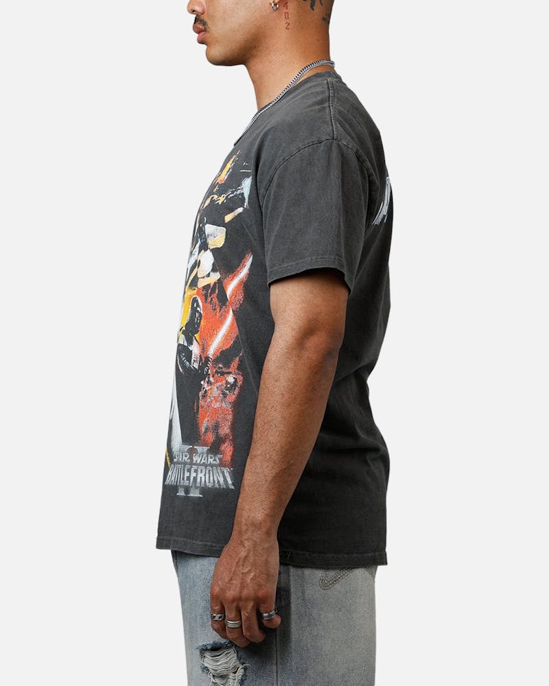American Thrift Star Wars Battlefront Heavyweight T-Shirt Black Wash