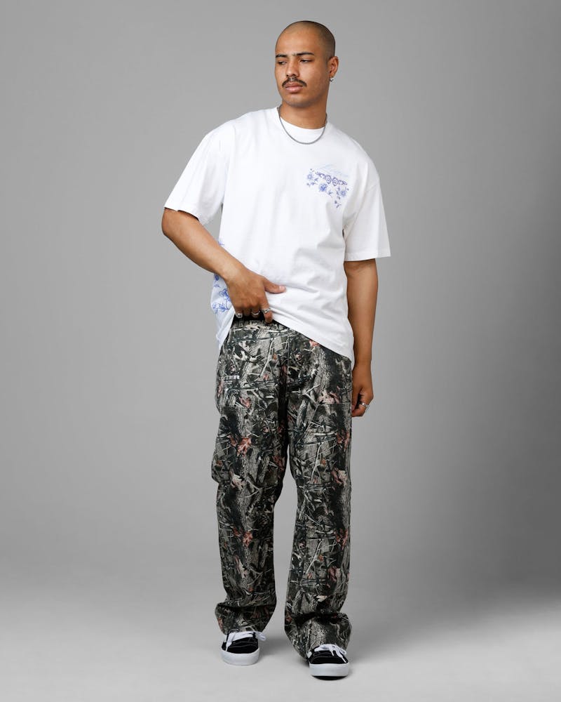 Loiter Fine China Heavyweight T-Shirt White
