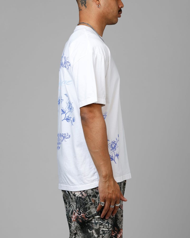 Loiter Fine China Heavyweight T-Shirt White