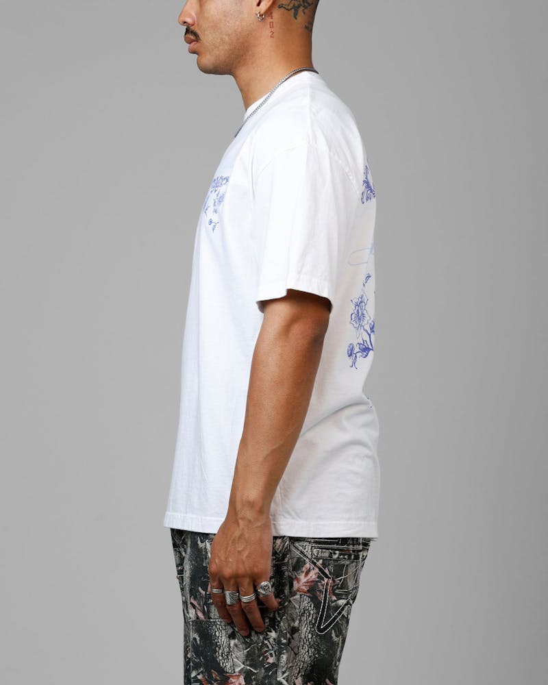 Loiter Fine China Heavyweight T-Shirt White