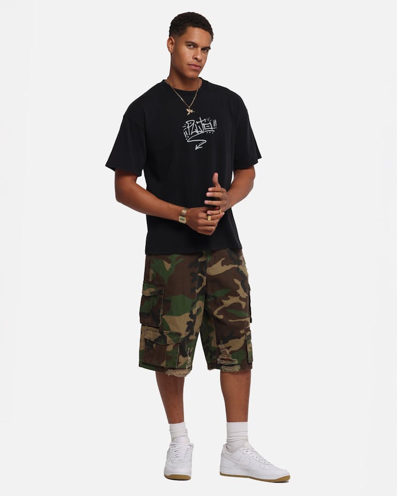 American Thrift Disney Pluto T-Shirt Black