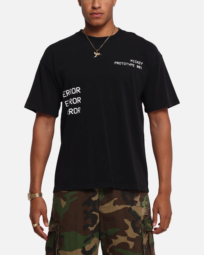 American Thrift Disney Mickey Prototype 001 T-Shirt Black