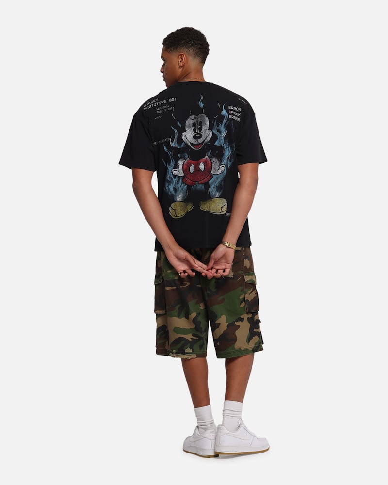 American Thrift Disney Mickey Prototype 001 T-Shirt Black