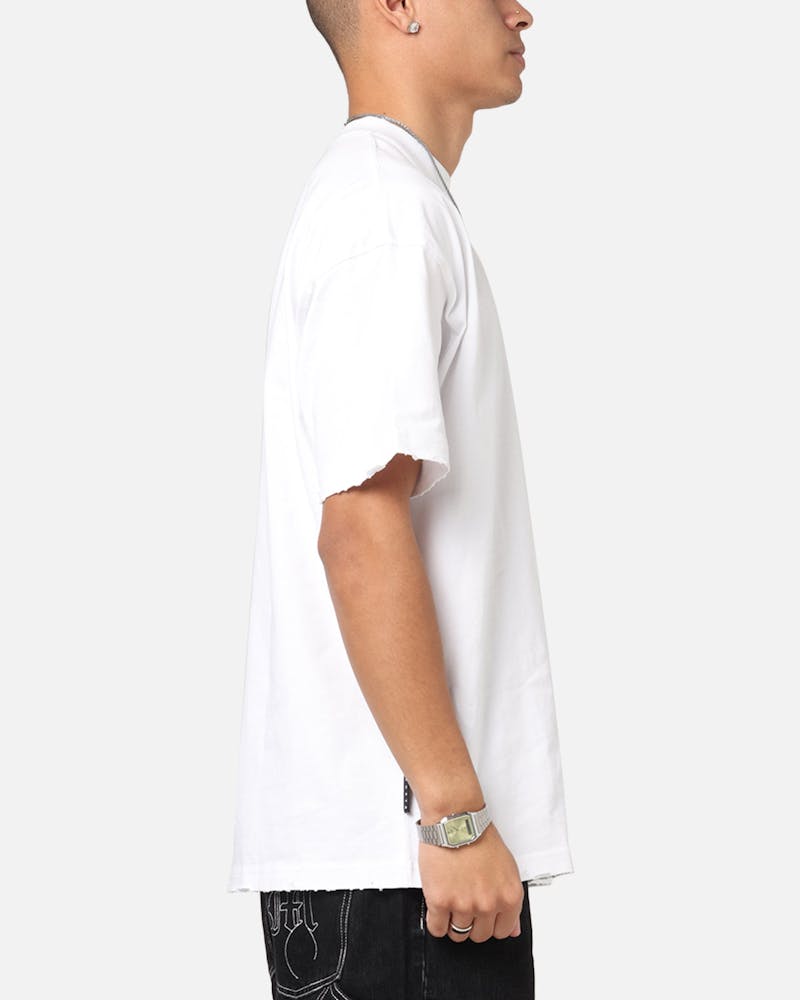 Saint Morta Fray Boxy T-Shirt White