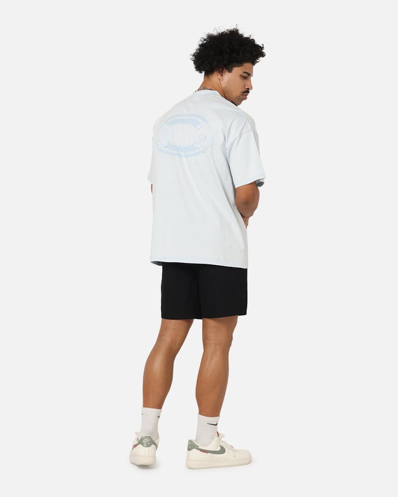 Carre Con Star Oversized T-Shirt Baby Blue