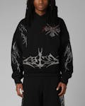 Loiter Opaque Rhinestone Premium Hoodie Black