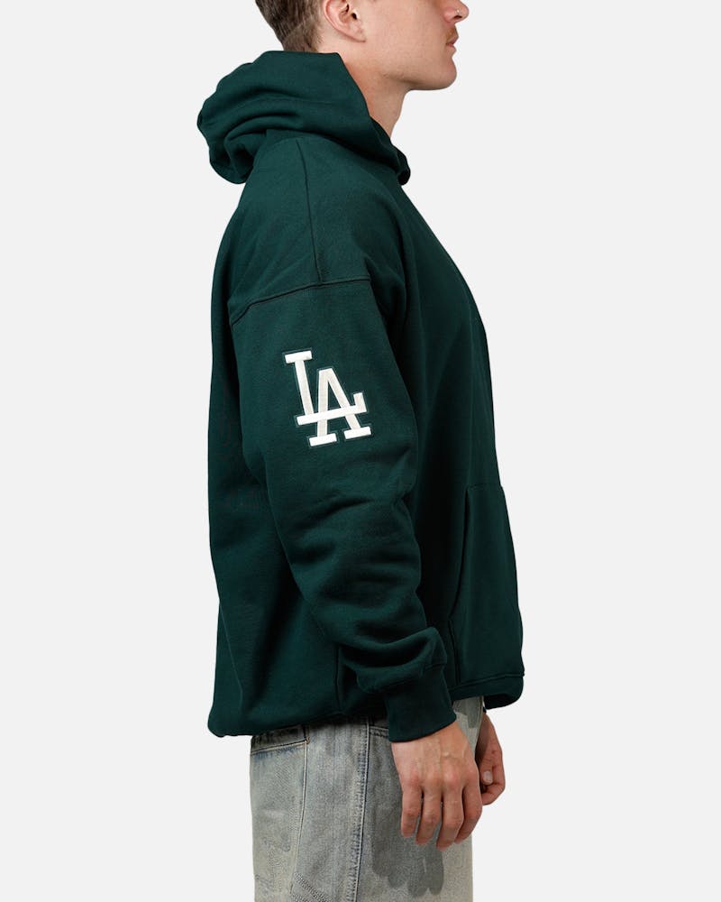 Pro Standard Los Angeles Dodgers Tapestry 2.0 Hoodie Dark Green