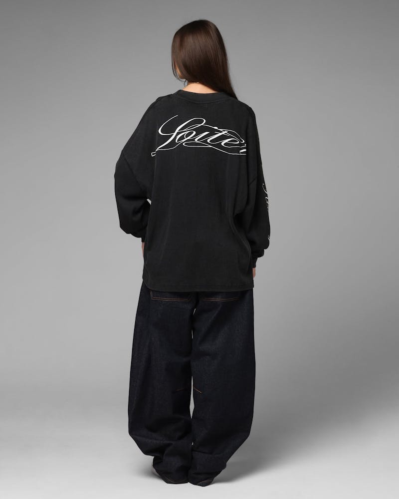 Loiter Purity Thermal Long Sleeve T-Shirt Black
