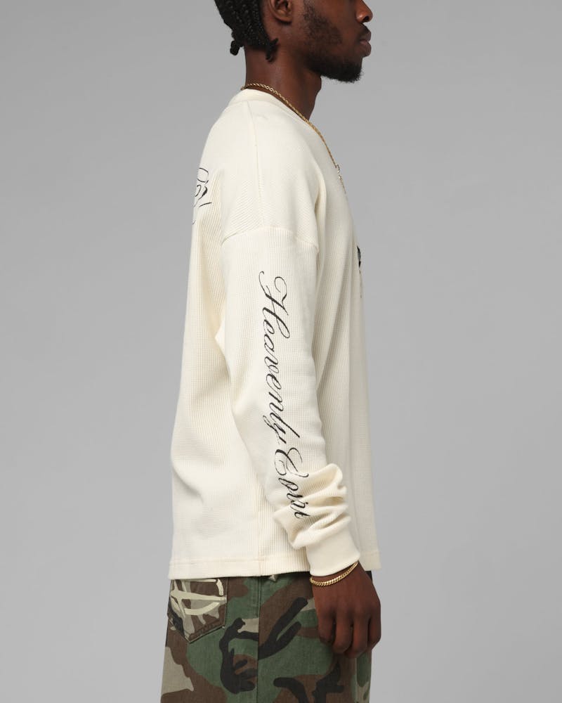 Loiter Purity Thermal Long Sleeve T-Shirt Off White