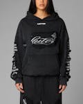 Loiter Destruction Hoodie Black
