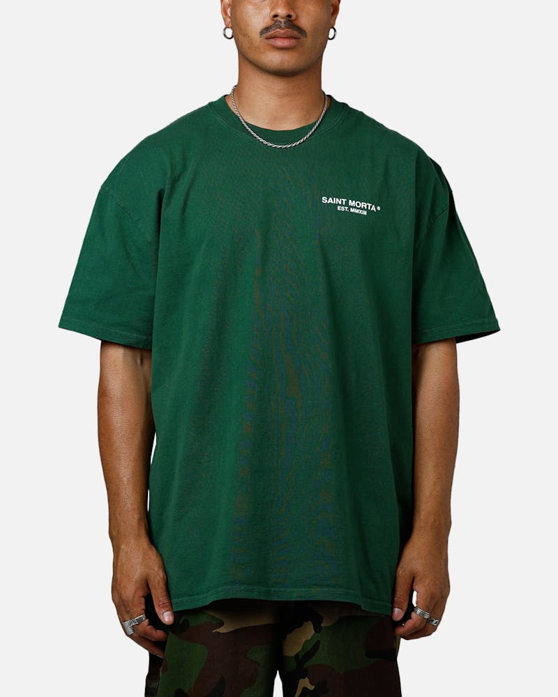 Saint Morta Heartbreak Boxy T-Shirt Green