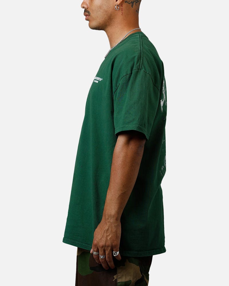 Saint Morta Heartbreak Boxy T-Shirt Green