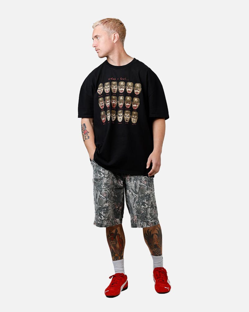 73 Studio X Doom Today I Feel T-Shirt Black