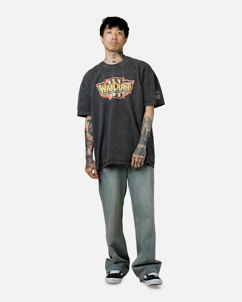 American Thrift X Warcraft: Reign Of Chaos T-Shirt Black Wash