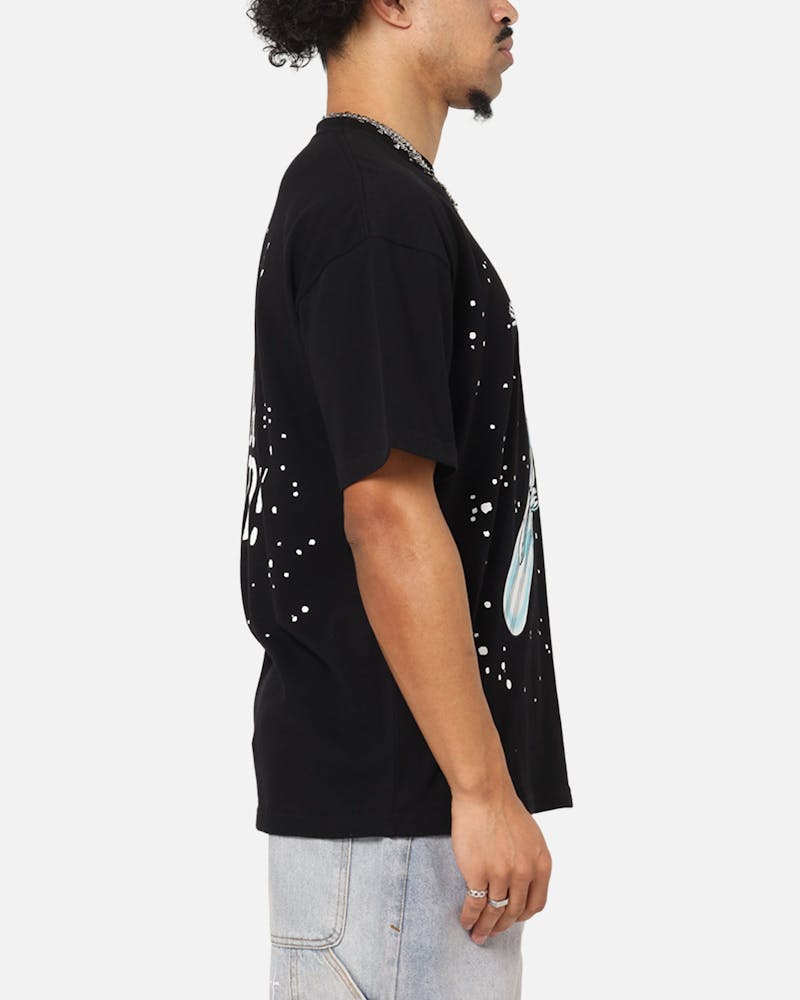 73 Studio Marvel Fantastic Four Silver Surfer Saga T-Shirt Black