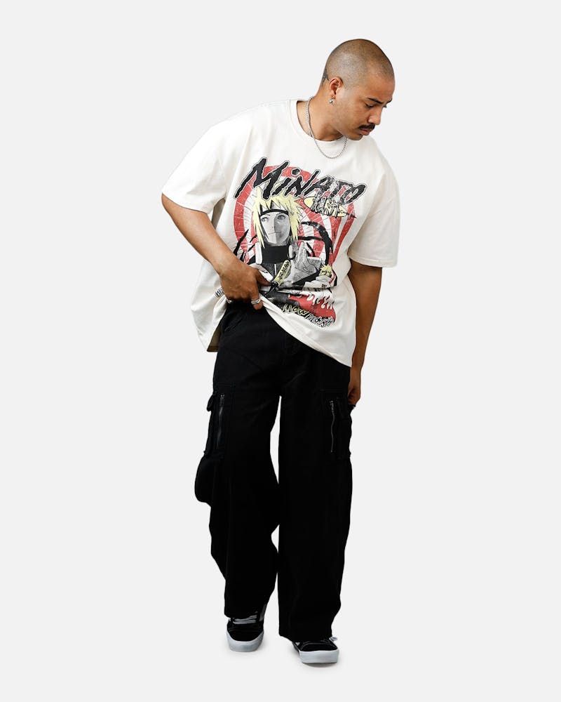73 Studio X Naruto Minato Namikaze Heavyweight T-Shirt Off White