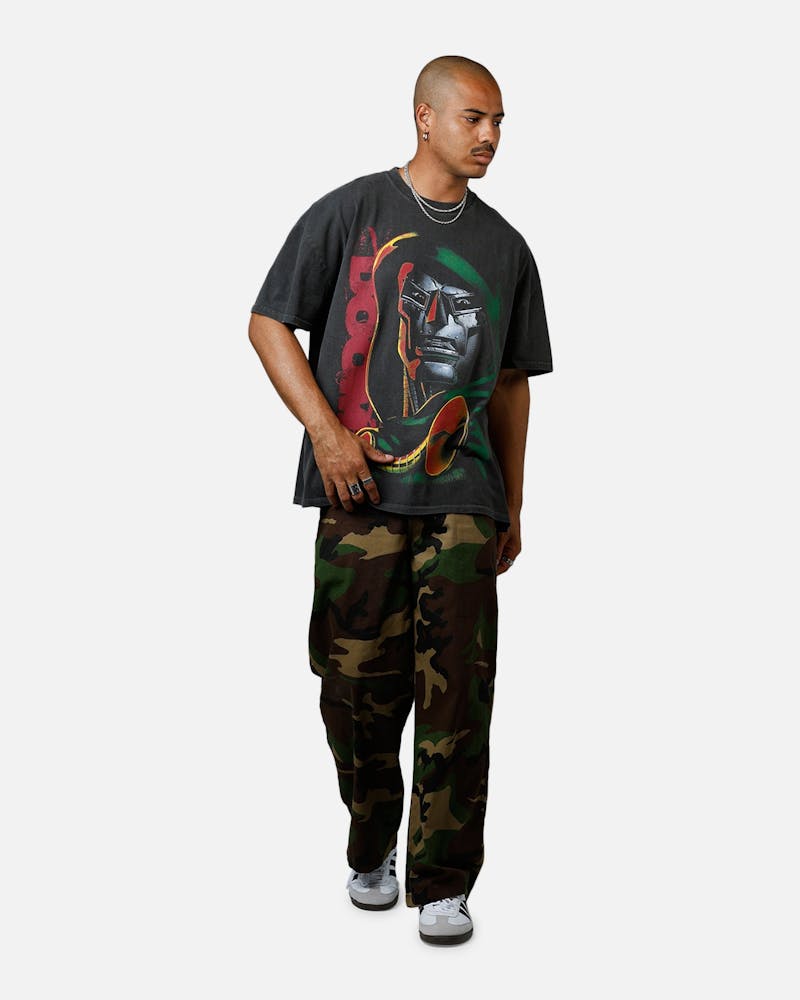 American Thrift Marvel Doctor Doom Heavyweight T-Shirt Black Wash