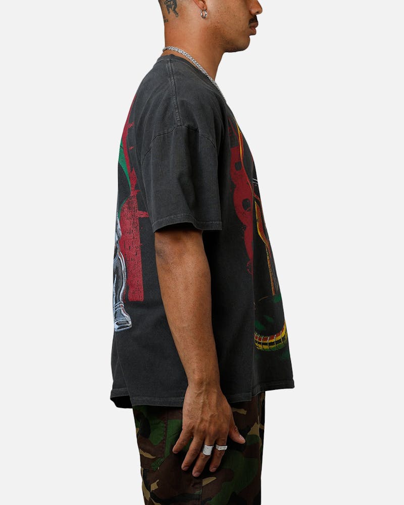 American Thrift Marvel Doctor Doom Heavyweight T-Shirt Black Wash