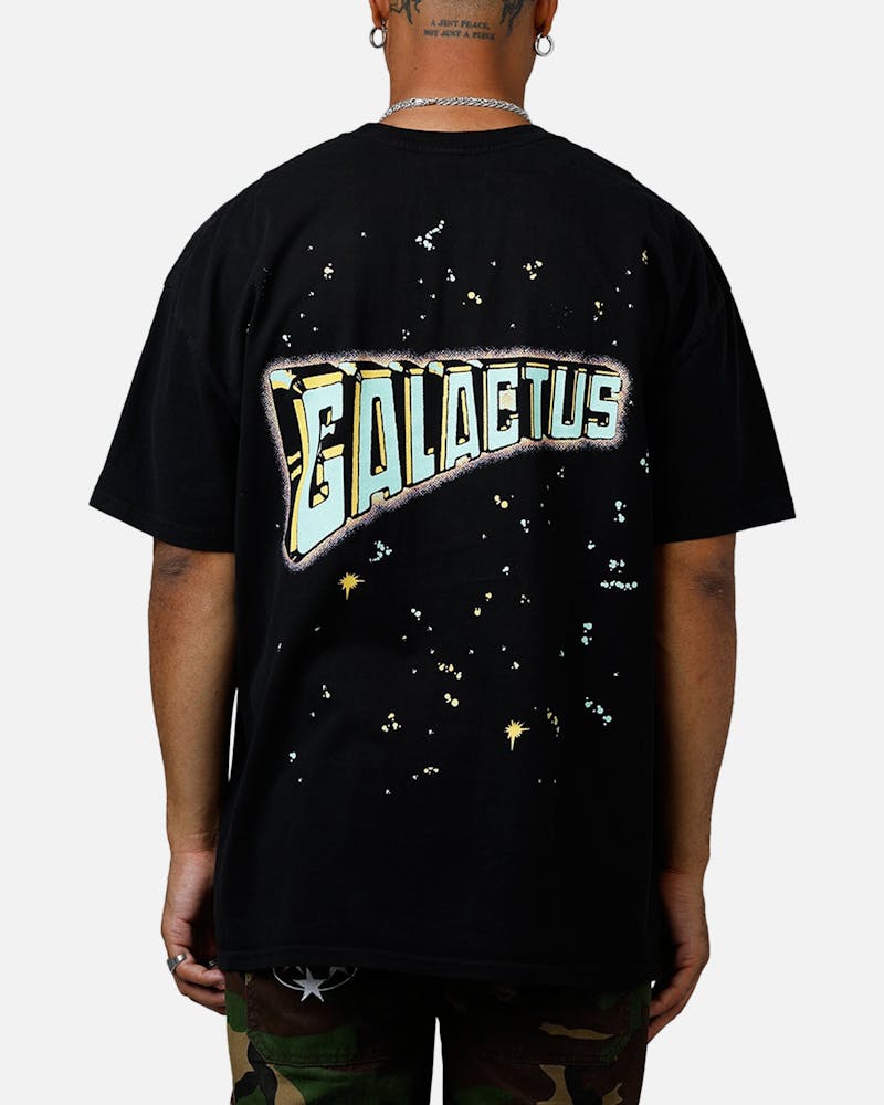 American Thrift Marvel Fantastic Four Galactus Vintage T-Shirt Black