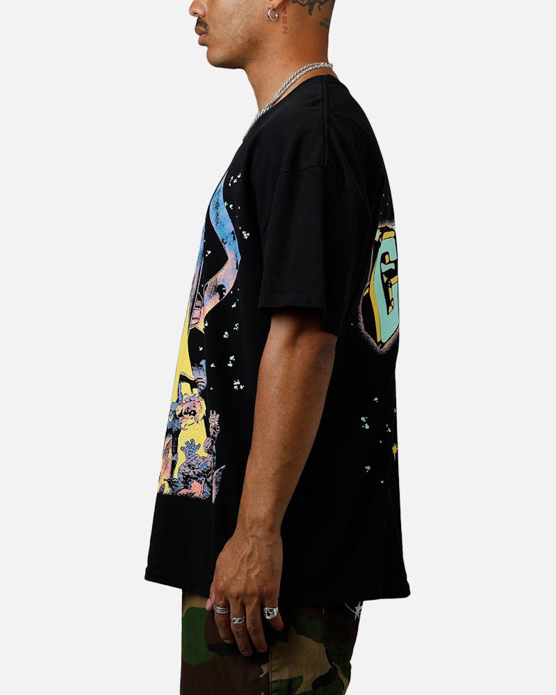 American Thrift Marvel Fantastic Four Galactus Vintage T-Shirt Black