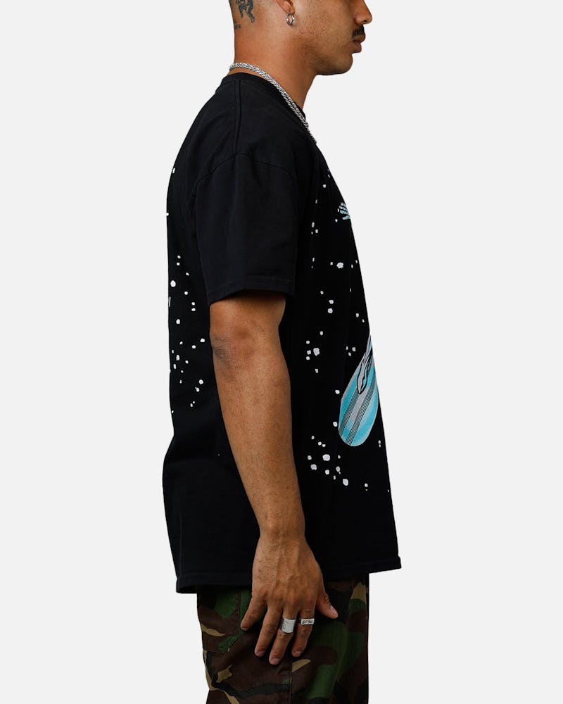 American Thrift Marvel Fantastic Four Silver Surfer Vintage T-Shirt Black