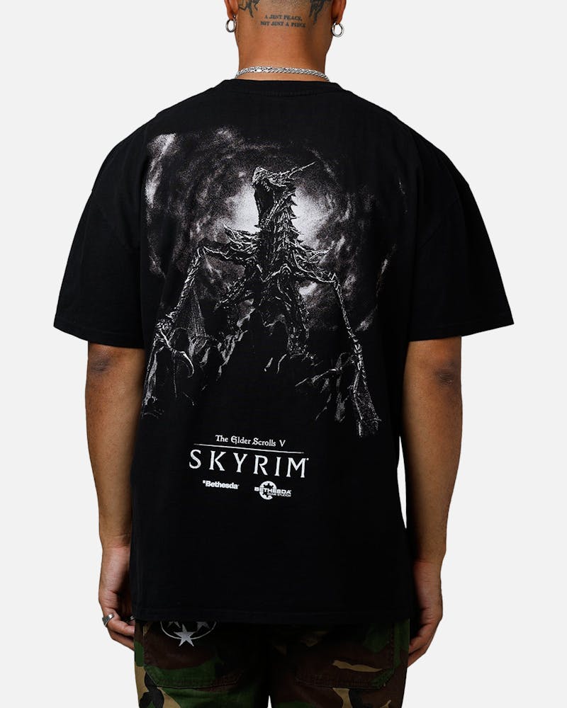 73 Studio X The Elder Scrolls V: Skyrim Aludin Vintage T-Shirt Black