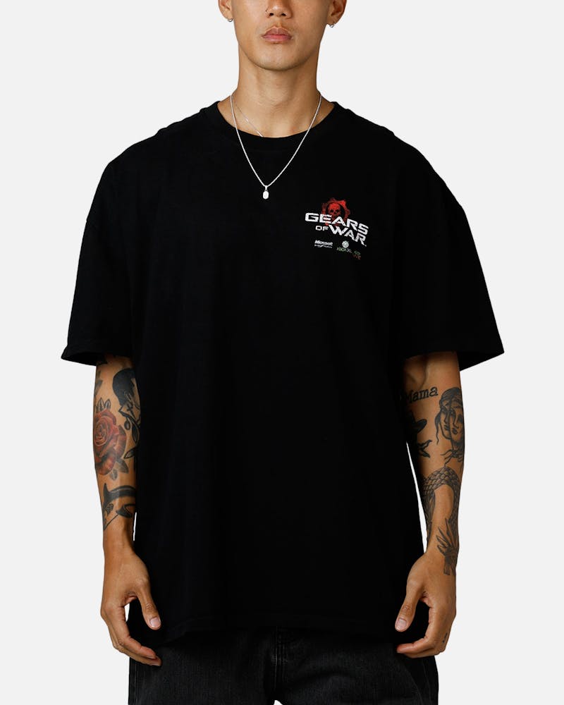 73 Studio X Gears Of War Lancer T-Shirt Black