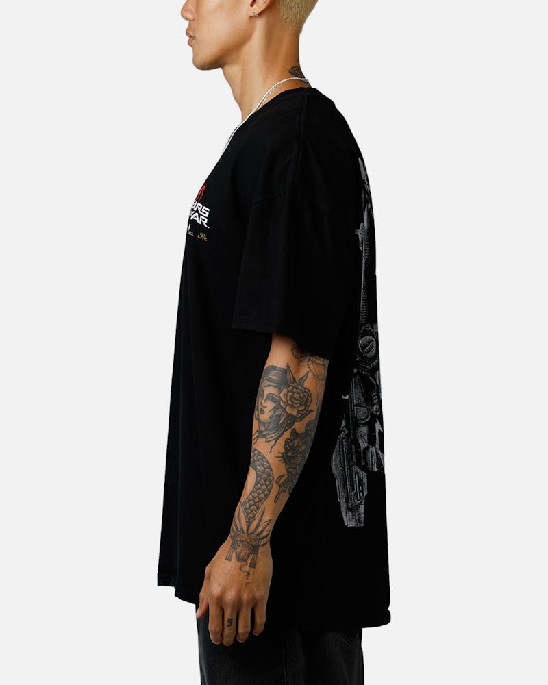73 Studio X Gears Of War Lancer T-Shirt Black