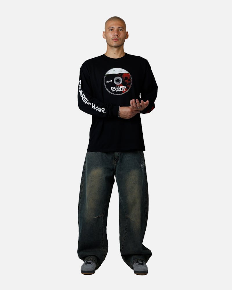 73 Studio X Gears Of War Gears Of Wear Long Sleeve T-Shirt Black